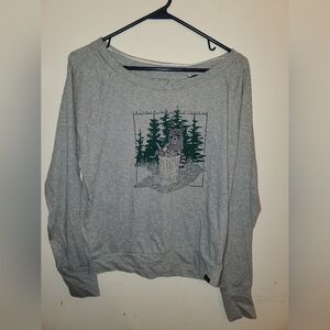NWT Prana organic trash panda long sleeve t size small